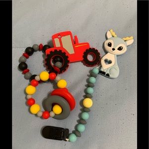 Infant Silicone Teethers Handmade BPA free